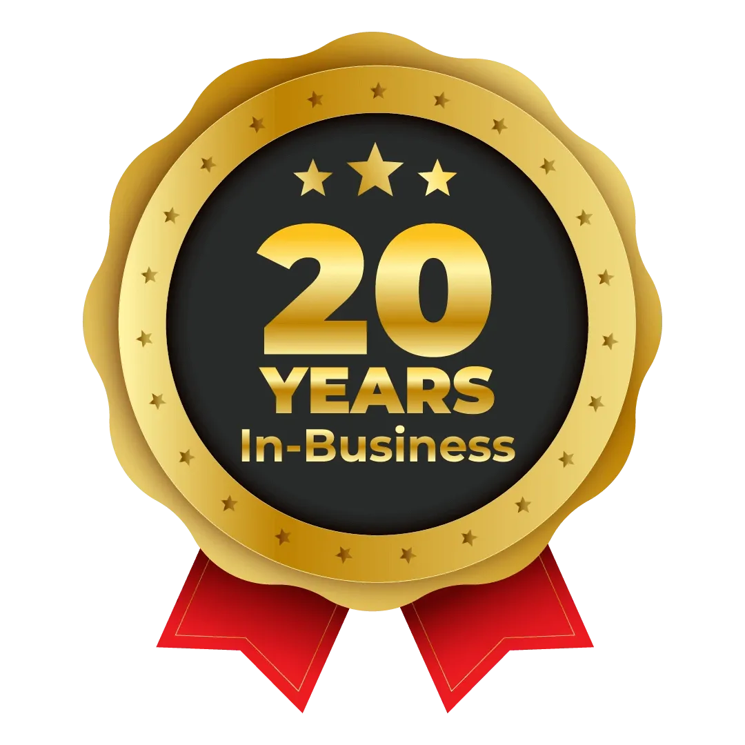 20 Years in Business